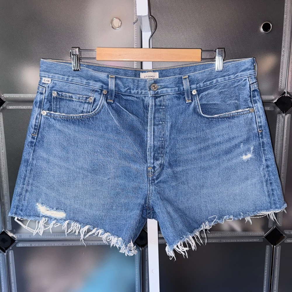 Citizens of Humanity Annabelle Denim Cut-Off Shorts Women’s Size 32